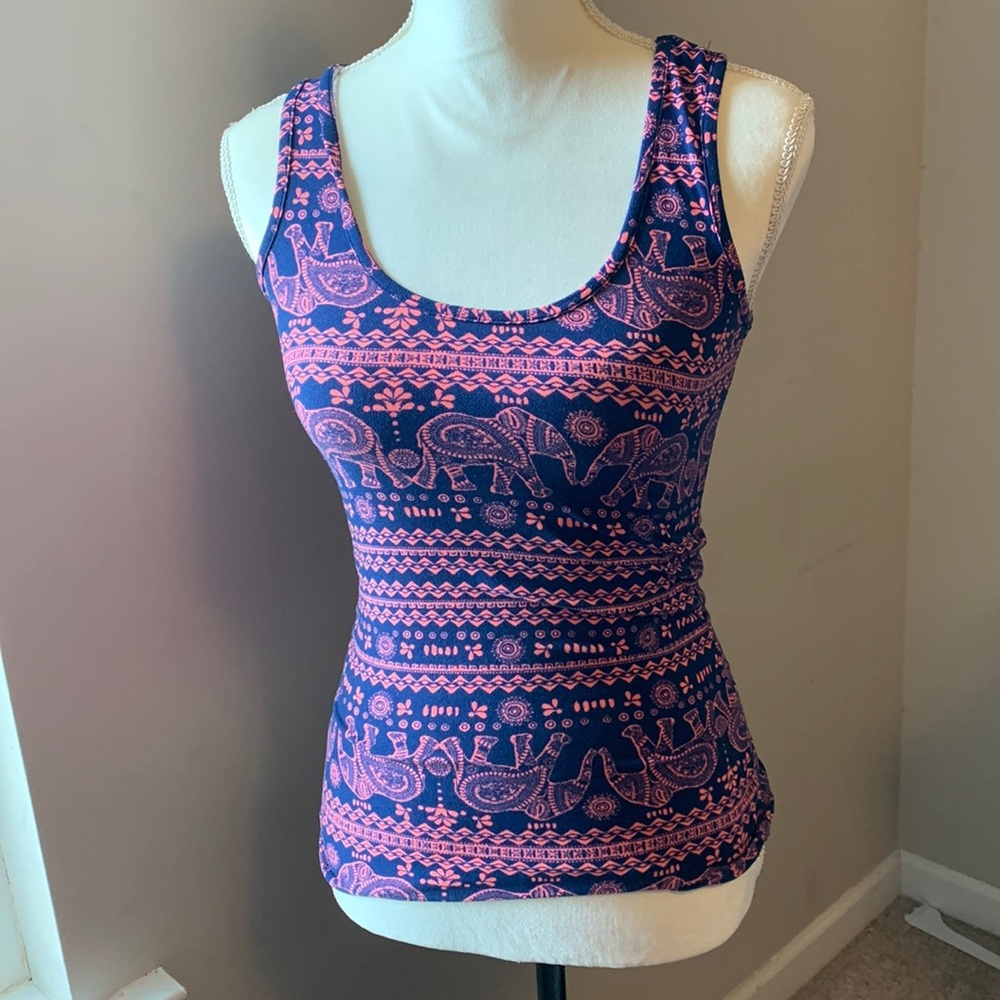 Super soft elephant tank top